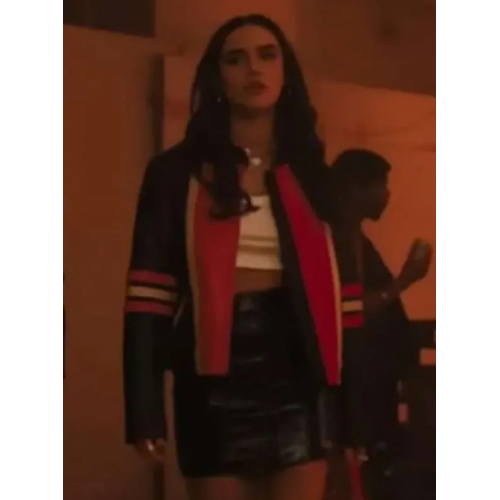 Asha Banks My Fault London 2025 Cafe Racer Leather Jacket